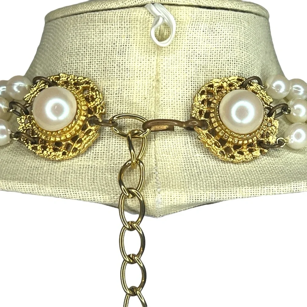 Vintage Multi-strand Pearl Necklace - Picture 5 of 8